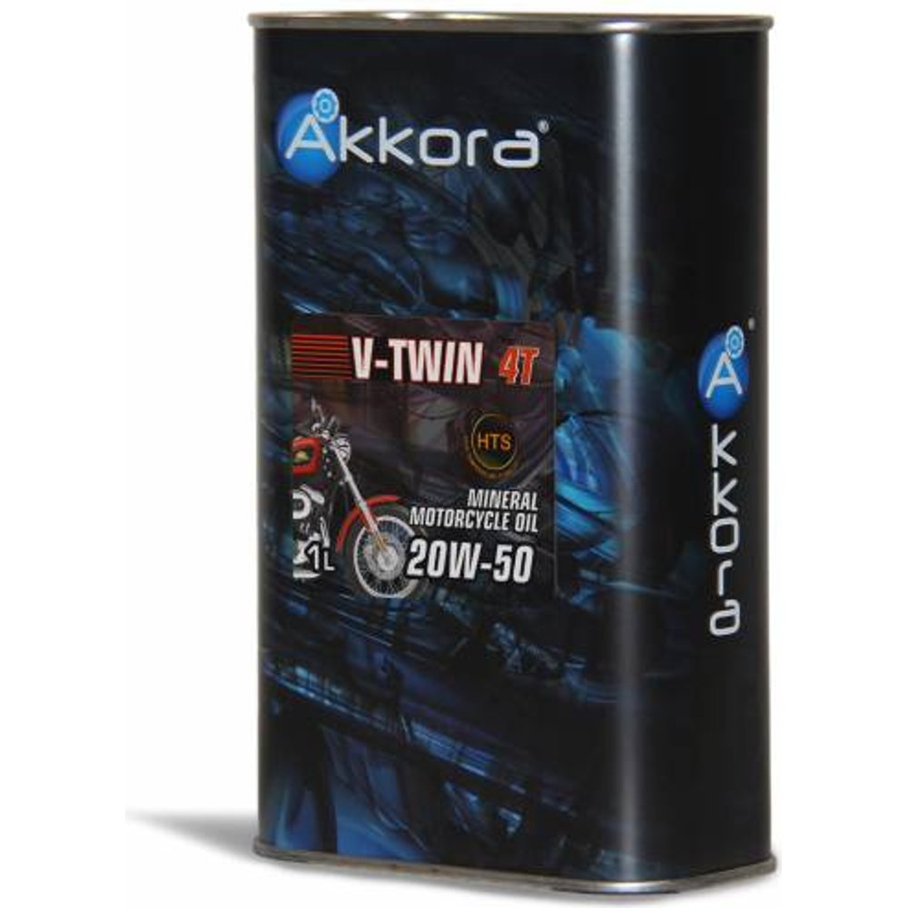 Масло Akkora V-TWIN 4T 20W-50